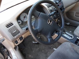 2002 Honda Civic LX Tan Sedan 1.7L AT #A23675
